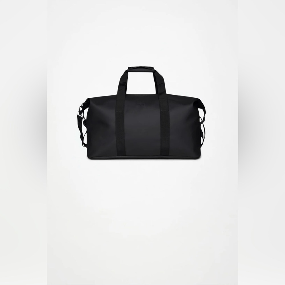 Rains Hilo Weekend Travel Duffle Bag Waterproof Black NEW w/Tags MSRP $125